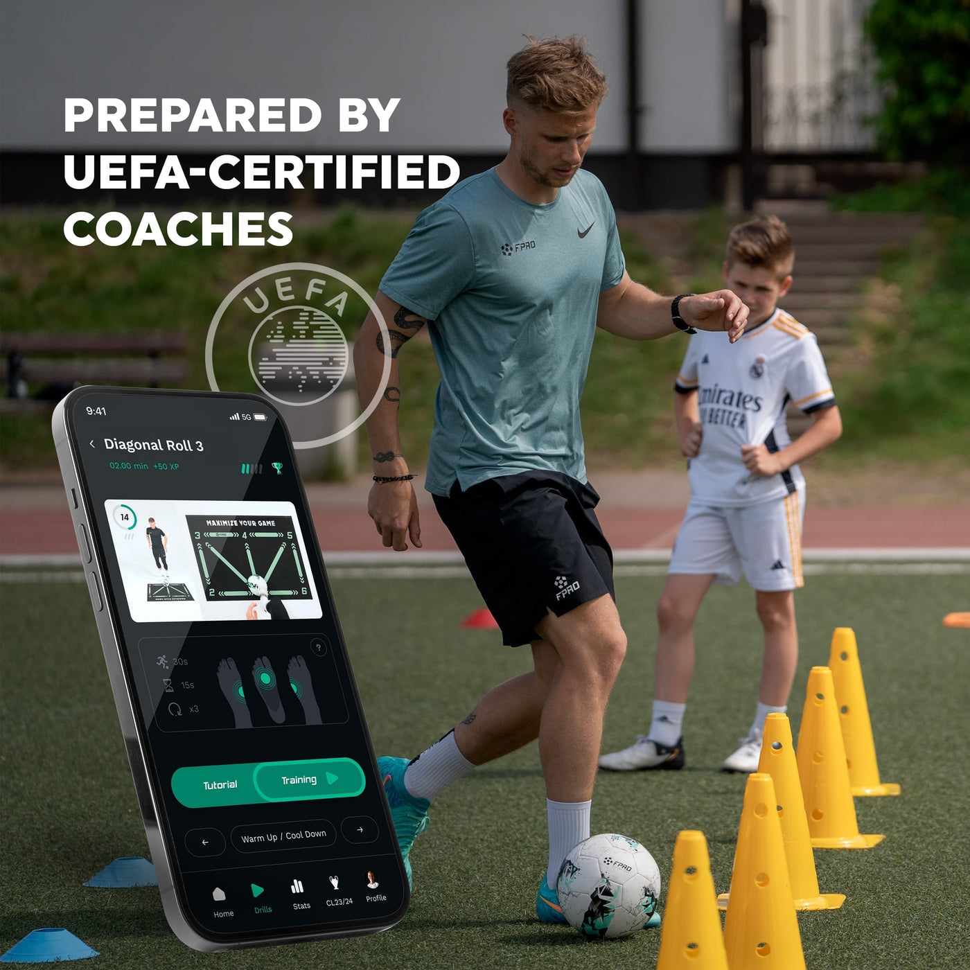 Mat FPRO : Entrenamiento de Fútbol de Alto Rendimiento + App Gratis | EURO2024